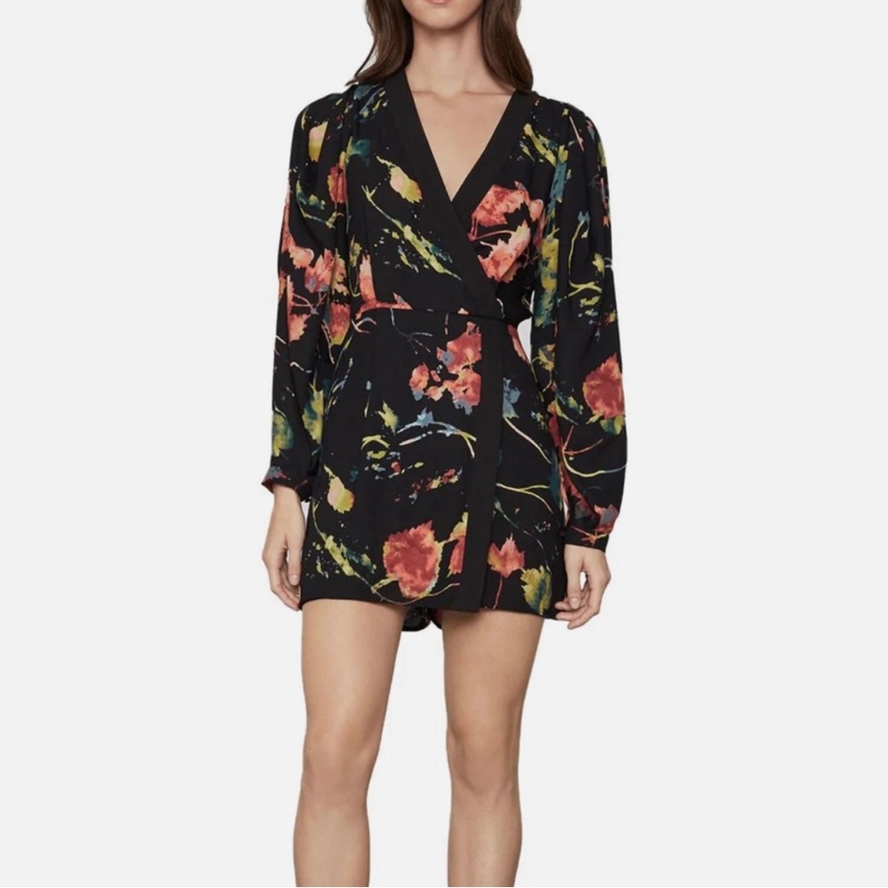 BCBGmaxazria black romper